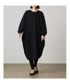 【マーコート/MARcourt】のMidiUmi コクーンワンピース 人気、トレンドファッション・服の通販 founy(ファニー) ファッション Fashion レディースファッション WOMEN ワンピース Dress コクーン Cocoon シルケット Mercerization スウェット Sweat フィット Fit ポケット Pocket 無地 Plain Color 長袖 Long Sleeve thumbnail ブラック|ID: prp329100004164438 ipo3291000000028772268