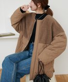 【ディスコート/Discoat】のボア切替キルティングコート 人気、トレンドファッション・服の通販 founy(ファニー) ファッション Fashion レディースファッション WOMEN アウター Coat Outerwear コート Coats キルティング Quilting 切替 Switching thumbnail モカ|ID: prp329100004164477 ipo3291000000028772437