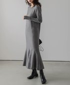 【その他のブランド/Other】のマーメイドニットワンピース 人気、トレンドファッション・服の通販 founy(ファニー) ファッション Fashion レディースファッション WOMEN ワンピース Dress ニットワンピース Knit Dresses シンプル Simple スリット Slit マーメイド Mermaid リラックス Relax エレガント 上品 Elegant thumbnail グレー|ID: prp329100004164481 ipo3291000000028772450