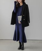 【その他のブランド/Other】のマーメイドニットワンピース 人気、トレンドファッション・服の通販 founy(ファニー) ファッション Fashion レディースファッション WOMEN ワンピース Dress ニットワンピース Knit Dresses シンプル Simple スリット Slit マーメイド Mermaid リラックス Relax エレガント 上品 Elegant thumbnail ネイビー|ID: prp329100004164481 ipo3291000000028772455