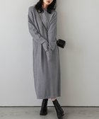 【その他のブランド/Other】のフーディーニットワンピース 人気、トレンドファッション・服の通販 founy(ファニー) ファッション Fashion レディースファッション WOMEN ワンピース Dress ニットワンピース Knit Dresses ショート Short ベスト Vest 楽ちん Easy thumbnail グレー|ID: prp329100004164491 ipo3291000000028772493