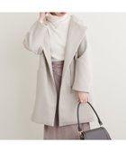 【ナチュラルクチュール/natural couture】のフードZIPミドル丈コート グレイッシュベージュ|ID: prp329100004164497 ipo3291000000028772515