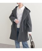 【ナチュラルクチュール/natural couture】のフードZIPミドル丈コート 人気、トレンドファッション・服の通販 founy(ファニー) ファッション Fashion レディースファッション WOMEN アウター Coat Outerwear コート Coats シンプル Simple ジップ Zip タートルネック Turtleneck チェスターコート Chester Coat ハイネック High Neck フェイクレザー Faux Leather プリーツ Pleats ポケット Pocket ミドル Middle 2024年 2024 エレガント 上品 Elegant 2024-2025秋冬・A/W Aw/Autumn/Winter/Fw/Fall/2024-2025 thumbnail チャコールグレー|ID: prp329100004164497 ipo3291000000028772516