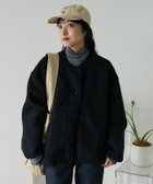 【フリークスストア/FREAK'S STORE】のカットボアショートジャケット 人気、トレンドファッション・服の通販 founy(ファニー) ファッション Fashion レディースファッション WOMEN アウター Coat Outerwear ジャケット Jackets A/W・秋冬 Aw・Autumn/Winter・Fw・Fall-Winter 冬 Winter カーディガン Cardigan ジャケット Jacket バランス Balance パイピング Piping ブルゾン Blouson 軽量 Lightweight thumbnail ブラック|ID: prp329100004164505 ipo3291000000028772559