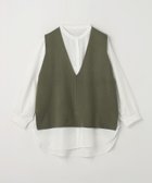 【その他のブランド/Other】のVネックベスト+シャツ -ハンドウォッシャブル- A DAY IN THE LIFE OLIVE|ID: prp329100004164578 ipo3291000000028886972