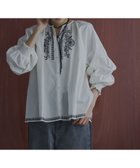 【コーエン/COEN】のMARKET (マーケット)配色刺繍ブラウス OFF WHITE|ID: prp329100004164644 ipo3291000000028848862