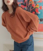 【ミスティ ウーマン/mysty woman】の【WEB限定】アイスクリームクルーニット 人気、トレンドファッション・服の通販 founy(ファニー) ファッション Fashion レディースファッション WOMEN トップス・カットソー Tops/Tshirt ニット Knit Tops おすすめ Recommend ベーシック Basic thumbnail キャラメル48|ID: prp329100004164719 ipo3291000000030426188