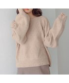 【ミスティ ウーマン/mysty woman】の【WEB限定】アイスクリームクルーニット 人気、トレンドファッション・服の通販 founy(ファニー) ファッション Fashion レディースファッション WOMEN トップス・カットソー Tops/Tshirt ニット Knit Tops おすすめ Recommend ベーシック Basic thumbnail ラテ51|ID: prp329100004164719 ipo3291000000030426189