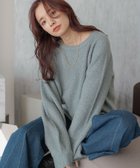 【ミスティ ウーマン/mysty woman】の【WEB限定】アイスクリームクルーニット 人気、トレンドファッション・服の通販 founy(ファニー) ファッション Fashion レディースファッション WOMEN トップス・カットソー Tops/Tshirt ニット Knit Tops おすすめ Recommend ベーシック Basic thumbnail ラムネ82|ID: prp329100004164719 ipo3291000000030426193