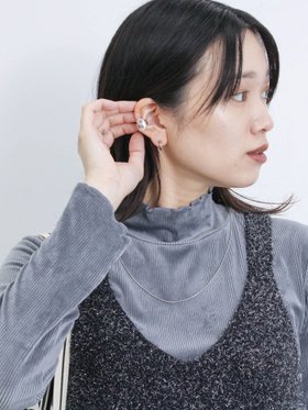 【サマンサモスモス/Samansa Mos2】のカットコールハイネックプルオーバー 人気、トレンドファッション・服の通販 founy(ファニー) ファッション Fashion レディースファッション WOMEN トップス・カットソー Tops/Tshirt プルオーバー Pullover シンプル Simple ハイネック High Neck ビスチェ Bustier エレガント 上品 Elegant |ID:prp329100004164767