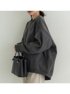 【コカ/COCA】の軽量フリースクルースウェット 人気、トレンドファッション・服の通販 founy(ファニー) ファッション Fashion レディースファッション WOMEN トップス・カットソー Tops/Tshirt パーカ Sweats スウェット Sweat エアリー Airy スウェット Sweat ポケット Pocket 軽量 Lightweight thumbnail Charcoal|ID: prp329100004164861 ipo3291000000028775814