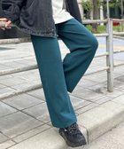 【シーピーシーエム/CPCM】の【マイナス3キロ見え!】リブニットイージーパンツ 人気、トレンドファッション・服の通販 founy(ファニー) ファッション Fashion レディースファッション WOMEN パンツ Pants A/W・秋冬 Aw・Autumn/Winter・Fw・Fall-Winter フェミニン Feminine フレア Flare リブニット Rib Knit リラックス Relax 人気 Popularity thumbnail グリーン|ID: prp329100004164930 ipo3291000000028776215