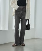 【コーエン/COEN】のフレアデニムパンツ 人気、トレンドファッション・服の通販 founy(ファニー) ファッション Fashion レディースファッション WOMEN パンツ Pants デニムパンツ Denim Pants おすすめ Recommend カーディガン Cardigan シンプル Simple センター Center デニム Denim トレンド Trend バランス Balance フレア Flare ポケット Pocket thumbnail BLACK|ID: prp329100004164978 ipo3291000000028776491