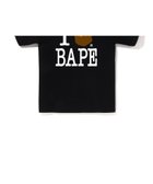 【その他のブランド/Other】のI LOVE BAPE TEE 人気、トレンドファッション・服の通販 founy(ファニー) ファッション Fashion メンズファッション MEN ショート Short スリーブ Sleeve フロント Front プリント Print モチーフ Motif ラバー Rubber thumbnail BLACK|ID: prp329100004165402 ipo3291000000028787304