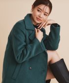 【インデックス/INDEX】のウール混 ステンカラーピーコート 人気、トレンドファッション・服の通販 founy(ファニー) ファッション Fashion レディースファッション WOMEN アウター Coat Outerwear コート Coats カシミヤ Cashmere ミックス Mix thumbnail ブルーグリーン|ID: prp329100004165440 ipo3291000000028787783