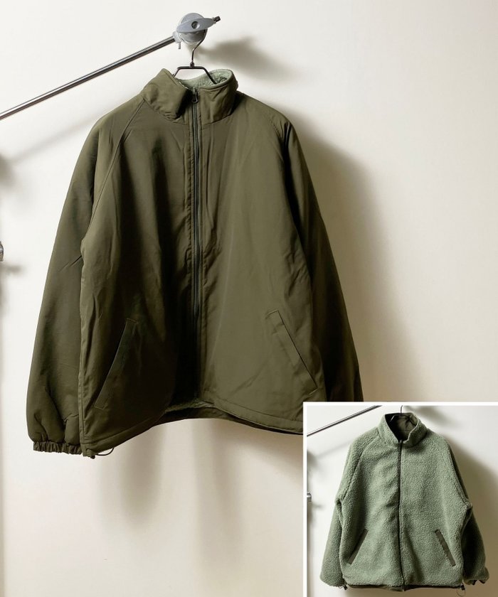 【その他のブランド/Other】のBeimar Reversible Boa Jacket インテリア・キッズ・メンズ・レディースファッション・服の通販 founy(ファニー) https://founy.com/ ファッション Fashion レディースファッション WOMEN アウター Coat Outerwear ジャケット Jackets アウトドア Outdoor ジャケット Jacket スポーティ Sporty ドローコード Draw Cord バルーン Balloon ミリタリー Military メンズ Mens リバーシブル Reversible ワーク Work 防寒 Cold Protection |ID: prp329100004165451 ipo3291000000028787856