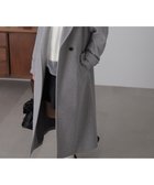 【フリーズマート/FREE'S MART】のオーバーチェスターコート 人気、トレンドファッション・服の通販 founy(ファニー) ファッション Fashion レディースファッション WOMEN アウター Coat Outerwear コート Coats チェスターコート Top Coat シンプル Simple チェスターコート Chester Coat ロング Long thumbnail グレー|ID: prp329100004165474 ipo3291000000028788025