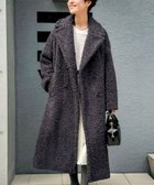 【ノーリーズ/NOLLEY'S】のフェイクテディファーロングコート 人気、トレンドファッション・服の通販 founy(ファニー) ファッション Fashion レディースファッション WOMEN アウター Coat Outerwear コート Coats 2024年 2024 2024-2025秋冬・A/W Aw/Autumn/Winter/Fw/Fall/2024-2025 おすすめ Recommend ショルダー Shoulder シンプル Simple スニーカー Sneakers ドロップ Drop フェイク Fake フェイクファー Faux Fur フラット Flat リラックス Relax ロング Long thumbnail チャコールグレー|ID: prp329100004165492 ipo3291000000028788179