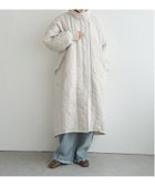 【ノッチ/notch】のキルト切替スタンドロングコート 人気、トレンドファッション・服の通販 founy(ファニー) ファッション Fashion レディースファッション WOMEN アウター Coat Outerwear コート Coats インナー Inner キルト Quilt ショルダー Shoulder デニム Denim トレーナー Trainer ドロップ Drop ロング Long ワイド Wide 切替 Switching thumbnail オフホワイト|ID: prp329100004165496 ipo3291000000028788207