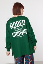 【ロデオクラウンズワイドボウル/RODEO CROWNS WIDE BOWL】のMSロゴL/S Tシャツ D/GRN3|ID: prp329100004165600 ipo3291000000028866432