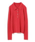 【ビームス ウイメン/BEAMS】のリブ ニット ポロ 人気、トレンドファッション・服の通販 founy(ファニー) ファッション Fashion レディースファッション WOMEN トップス・カットソー Tops/Tshirt ニット Knit Tops おすすめ Recommend インナー Inner ジャケット Jacket デニム Denim トレンド Trend マニッシュ Mannish リブニット Rib Knit 定番 Standard thumbnail RED|ID: prp329100004165685 ipo3291000000028791446