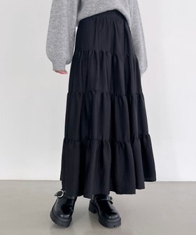 【ヘザー/Heather】のサテンティアードロングスカート 人気、トレンドファッション・服の通販 founy(ファニー) ファッション Fashion レディースファッション WOMEN スカート Skirt ロングスカート Long Skirt A/W・秋冬 Aw・Autumn/Winter・Fw・Fall-Winter おすすめ Recommend サテン Satin スウェット Sweat エレガント 上品 Elegant |ID:prp329100004165896