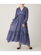 【リリーブラウン/Lily Brown】のラメジャガードカシュクールワンピース 人気、トレンドファッション・服の通販 founy(ファニー) ファッション Fashion レディースファッション WOMEN ワンピース Dress アシンメトリー Asymmetry カシュクール Cachecoeur カットジャガード Cut Jacquard シャーリング Shirring ラグジュアリー Luxury エレガント 上品 Elegant thumbnail BLU[086]|ID: prp329100004165909 ipo3291000000028794603