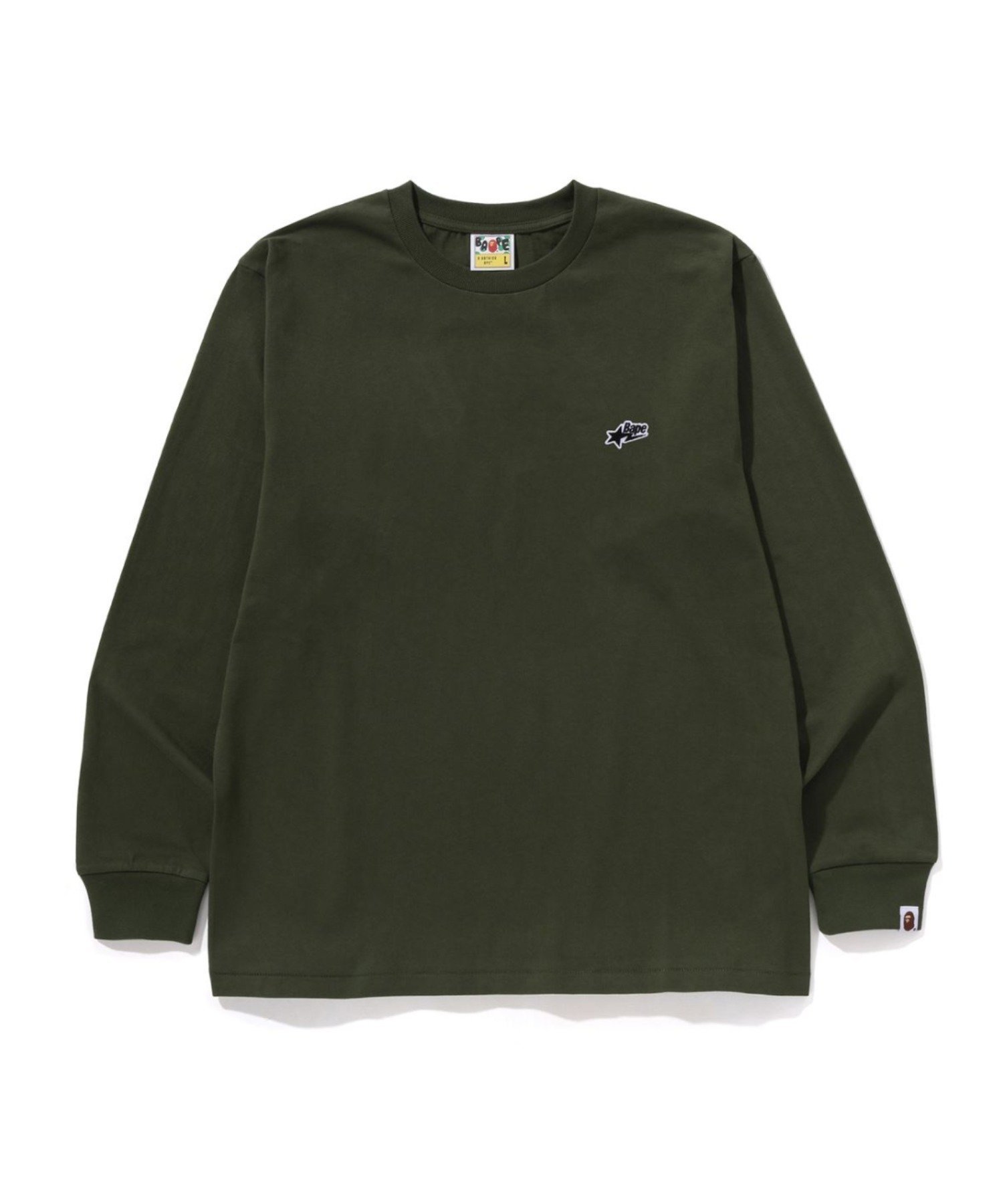 【その他のブランド/Other】のSTA ONE POINT LS TEE インテリア・キッズ・メンズ・レディースファッション・服の通販 founy(ファニー) 　ファッション　Fashion　メンズファッション　MEN　ワンポイント　One Point　OLIVE DRAB|ID: prp329100004166400 ipo3291000000028801040