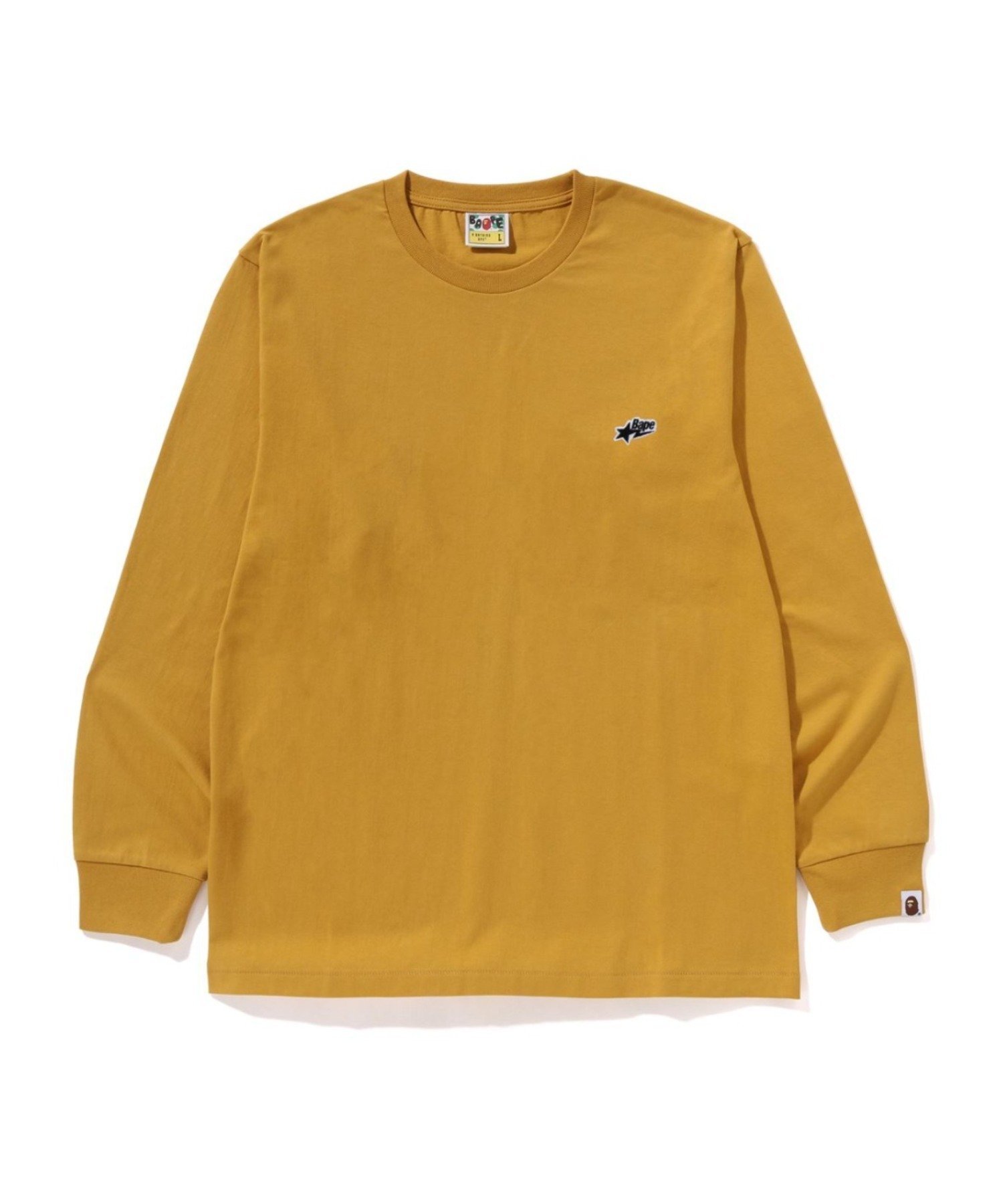 【その他のブランド/Other】のSTA ONE POINT LS TEE インテリア・キッズ・メンズ・レディースファッション・服の通販 founy(ファニー) 　ファッション　Fashion　メンズファッション　MEN　ワンポイント　One Point　YELLOW|ID: prp329100004166400 ipo3291000000028801075