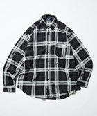 【その他のブランド/Other】のWashed Cotton Tartan Check Shirts 人気、トレンドファッション・服の通販 founy(ファニー) ファッション Fashion メンズファッション MEN チェック Check ビッグ Big ポケット Pocket 定番 Standard thumbnail ブラック|ID: prp329100004166416 ipo3291000000028804457