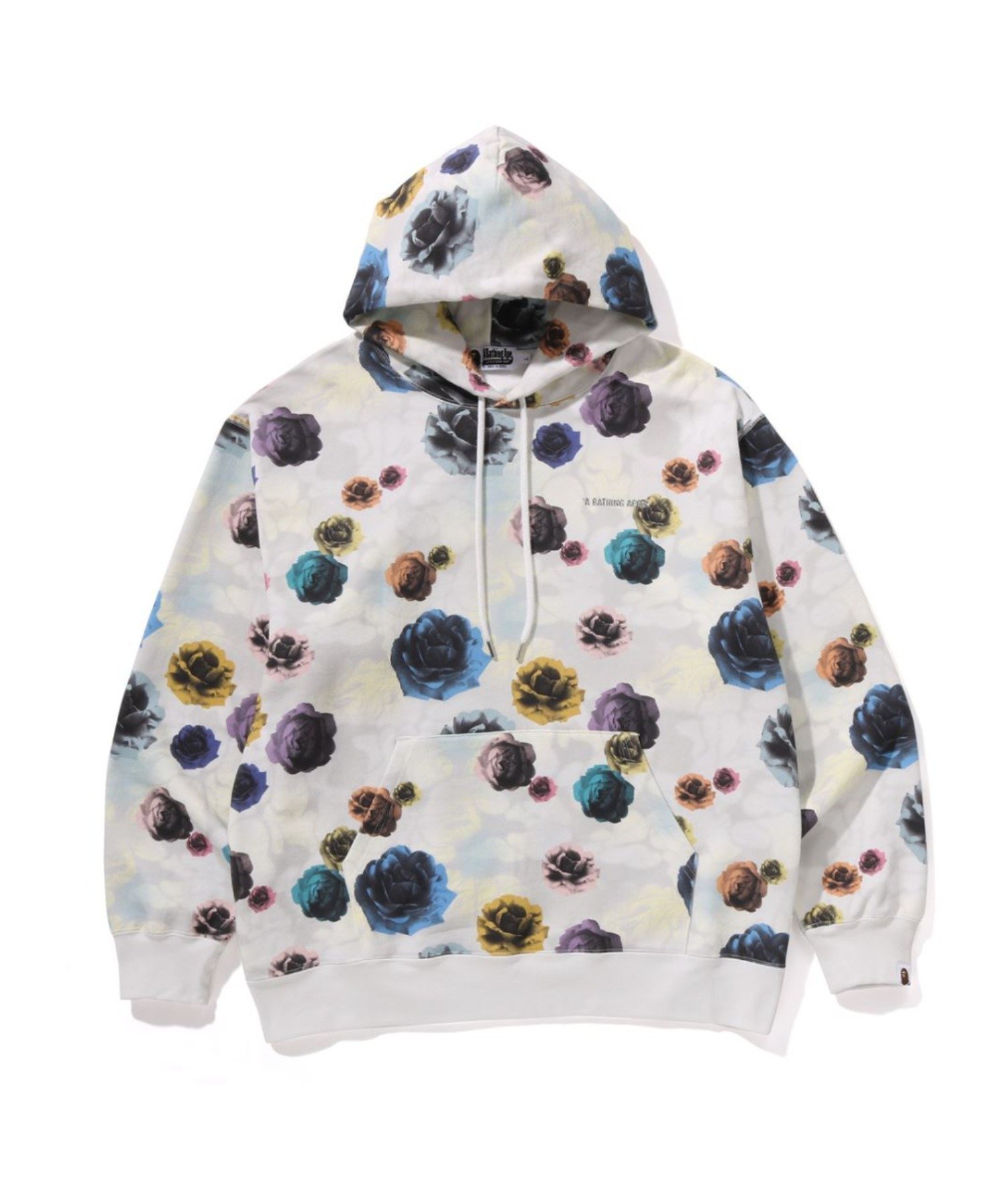 【その他のブランド/Other】のFLORAL CAMO PATTERN RELAXED FIT PULLOVER HOODIE インテリア・キッズ・メンズ・レディースファッション・服の通販 founy(ファニー) 　ファッション　Fashion　メンズファッション　MEN　スピンドル　Spindle　フロント　Front　プリント　Print　ポケット　Pocket　IVORY|ID: prp329100004166538 ipo3291000000028806015