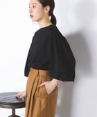 【デミルクス ビームス/Demi-Luxe BEAMS】の【11/14新規値下げ】ボリューム スリーブ トップス 人気、トレンドファッション・服の通販 founy(ファニー) ファッション Fashion レディースファッション WOMEN トップス・カットソー Tops/Tshirt インナー Inner カットソー Cut And Sew シンプル Simple ジャケット Jacket スリーブ Sleeve テレコ Tereko ボトム Bottom thumbnail BLACK|ID: prp329100004166659 ipo3291000000029464438