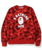 【その他のブランド/Other】のCOLOR CAMO COLLEGE CREWNECK 人気、トレンドファッション・服の通販 founy(ファニー) ファッション Fashion メンズファッション MEN プリント Print thumbnail RED|ID: prp329100004166687 ipo3291000000028807710