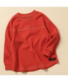 【その他のブランド/Other】の【WEB限定 】ワッフルTシャツ 人気、トレンドファッション・服の通販 founy(ファニー) ファッション Fashion キッズファッション KIDS ワッフル Waffle 人気 Popularity 長袖 Long Sleeve thumbnail オレンジ|ID: prp329100004166696 ipo3291000000028807825