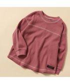 【その他のブランド/Other】の【WEB限定 】ワッフルTシャツ 人気、トレンドファッション・服の通販 founy(ファニー) ファッション Fashion キッズファッション KIDS ワッフル Waffle 人気 Popularity 長袖 Long Sleeve thumbnail ピンク|ID: prp329100004166696 ipo3291000000028807827