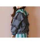 【その他のブランド/Other】のフリルデザイントレーナー 人気、トレンドファッション・服の通販 founy(ファニー) ファッション Fashion キッズファッション KIDS デニム Denim トレーナー Trainer フリル Frills thumbnail チャコール|ID: prp329100004166755 ipo3291000000028808771