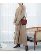 【コカ/COCA】のマキシニットワンピース 人気、トレンドファッション・服の通販 founy(ファニー) ファッション Fashion レディースファッション WOMEN ワンピース Dress ニットワンピース Knit Dresses 2024年 2024 2024-2025秋冬・A/W Aw/Autumn/Winter/Fw/Fall/2024-2025 ショート Short シンプル Simple ジャケット Jacket ストレッチ Stretch ベスト Vest ポケット Pocket リブニット Rib Knit ロング Long thumbnail Beige|ID: prp329100004166792 ipo3291000000028809404