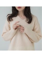 【コカ/COCA】のヤック風フワフワVネックプルオーバーニット 人気、トレンドファッション・服の通販 founy(ファニー) ファッション Fashion レディースファッション WOMEN トップス・カットソー Tops/Tshirt ニット Knit Tops プルオーバー Pullover Vネック V-Neck thumbnail Ivory|ID: prp329100004166800 ipo3291000000029091273