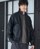 【コーエン メン/COEN / MEN】のレザーライクブルゾン 人気、トレンドファッション・服の通販 founy(ファニー) ファッション Fashion メンズファッション MEN キルト Quilt クール Cool スタンド Stand トレンド Trend フロント Front ブルゾン Blouson ポケット Pocket 冬 Winter 秋 Autumn/Fall thumbnail BLACK|ID: prp329100004166835 ipo3291000000028809931