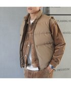 【ナノ ユニバース/nano universe / MEN】の「西川ダウン」スタンドネックダウンベスト 人気、トレンドファッション・服の通販 founy(ファニー) ファッション Fashion メンズファッション MEN 今季 This Season 抗菌 Antibacterial 軽量 Lightweight ダウン Down ベスト Vest リラックス Relax thumbnail ベージュ|ID: prp329100004166911 ipo3291000000028810868