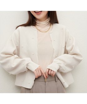 【ナチュラルクチュール/natural couture】の【Web限定】パールドットスカラップカーデ 人気、トレンドファッション・服の通販 founy(ファニー) ファッション Fashion レディースファッション WOMEN 2024年 2024 2024-2025秋冬・A/W Aw/Autumn/Winter/Fw/Fall/2024-2025 おすすめ Recommend カーディガン Cardigan スカラップ Scalloped ストレッチ Stretch スラックス Slacks パール Pearl フレア Flare レース Race エレガント 上品 Elegant 秋 Autumn/Fall |ID:prp329100004166943