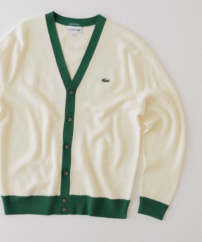 【その他のブランド/Other】のLACOSTE / 別注 カーディガン インテリア・キッズ・メンズ・レディースファッション・服の通販 founy(ファニー) https://founy.com/ ファッション Fashion メンズファッション MEN カーディガン Cardigan クラシック Classic ショルダー Shoulder ドロップ Drop フィット Fit リラックス Relax ワンポイント One Point 別注 Special Order |ID: prp329100004167014 ipo3291000000028812144