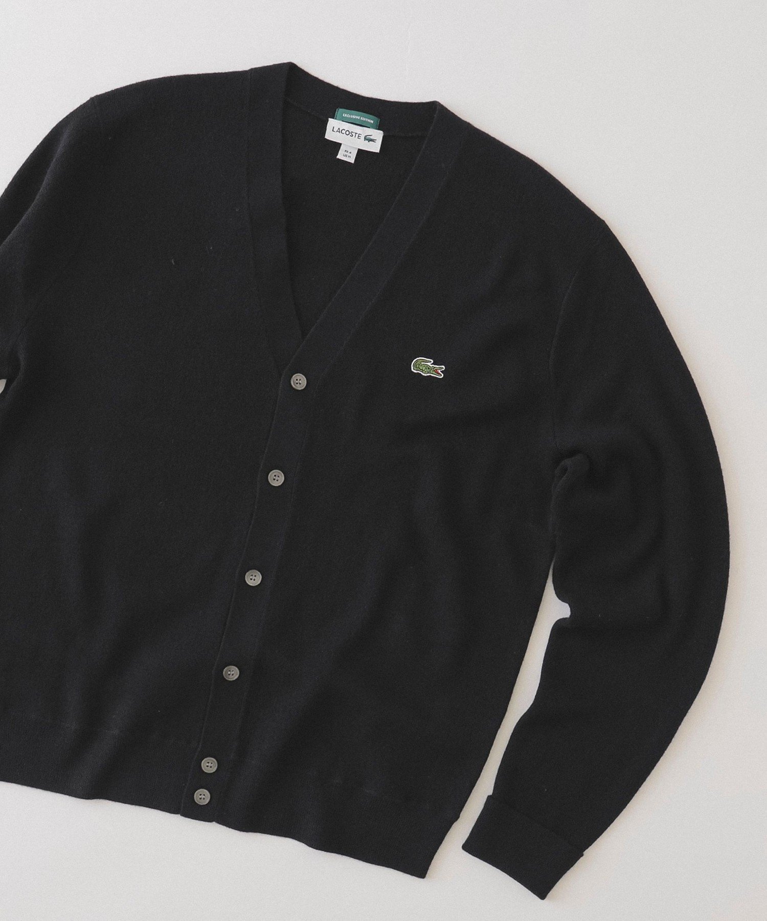 【その他のブランド/Other】のLACOSTE / 別注 カーディガン インテリア・キッズ・メンズ・レディースファッション・服の通販 founy(ファニー) 　ファッション　Fashion　メンズファッション　MEN　カーディガン　Cardigan　クラシック　Classic　ショルダー　Shoulder　ドロップ　Drop　フィット　Fit　リラックス　Relax　ワンポイント　One Point　別注　Special Order　031-NOIR|ID: prp329100004167014 ipo3291000000028812147