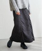 【ノッチ/notch】のジオメトリックパイピングスカート 人気、トレンドファッション・服の通販 founy(ファニー) ファッション Fashion レディースファッション WOMEN スカート Skirt おすすめ Recommend スリット Slit トレンド Trend バランス Balance パイピング Piping ミドル Middle thumbnail ブラック|ID: prp329100004167601 ipo3291000000028947141