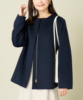 【アー ヴェー ヴェー/a.v.v】のノーカラーコート 人気、トレンドファッション・服の通販 founy(ファニー) ファッション Fashion レディースファッション WOMEN アウター Coat Outerwear コート Coats カシミヤ Cashmere シンプル Simple ジャケット Jacket ストライプ Stripe デニム Denim 定番 Standard なめらか Smooth 人気 Popularity 再入荷 Restock/Back In Stock/Re Arrival おすすめ Recommend エレガント 上品 Elegant ビジネス 仕事 通勤 Business |ID:prp329100004167714