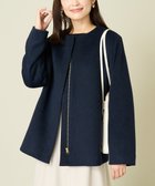 【アー ヴェー ヴェー/a.v.v】のノーカラーコート 人気、トレンドファッション・服の通販 founy(ファニー) ファッション Fashion レディースファッション WOMEN アウター Coat Outerwear コート Coats カシミヤ Cashmere シンプル Simple ジャケット Jacket ストライプ Stripe デニム Denim 定番 Standard なめらか Smooth 人気 Popularity 再入荷 Restock/Back In Stock/Re Arrival おすすめ Recommend エレガント 上品 Elegant ビジネス 仕事 通勤 Business thumbnail ネイビー|ID: prp329100004167714 ipo3291000000028824675