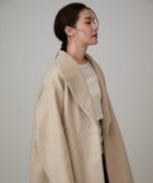 【ナージー/NERGY】のシャギービッグカラーコート 人気、トレンドファッション・服の通販 founy(ファニー) ファッション Fashion レディースファッション WOMEN アウター Coat Outerwear コート Coats スウェット Sweat ストール Stall チェスターコート Chester Coat フォルム Form ミドル Middle メランジ Melange ワイド Wide 冬 Winter thumbnail ベージュ(27)|ID: prp329100004167736 ipo3291000000028824903