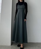 【ジュノア/JUNOAH】のLouere ウエストタックワンピース チャコール|ID: prp329100004167793 ipo3291000000028825371