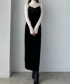 【ジュノア/JUNOAH】のLouere タイトキャミワンピース 人気、トレンドファッション・服の通販 founy(ファニー) ファッション Fashion レディースファッション WOMEN ワンピース Dress キャミワンピース No Sleeve Dresses thumbnail ブラック|ID: prp329100004167806 ipo3291000000028825446