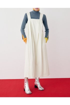 【ヘリンドットサイ/HeRIN.CYE】のLeather like long dress 人気、トレンドファッション・服の通販 founy(ファニー) ファッション Fashion レディースファッション WOMEN ワンピース Dress ドレス Party Dresses インナー Inner スニーカー Sneakers |ID:prp329100004167868